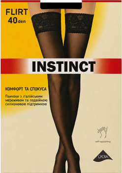 Панчохи Instinct FLIRT 40 Den, р.3/4, nero