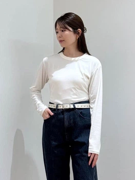 Боди-футболка женская Uniqlo 174781086 M Молочная (1159989473)