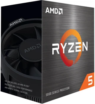 Процессор AMD Ryzen 5 5500F (100-100001905BOX) (Socket AM4, 12T, 4.4 ГГц, Box)