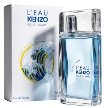 Туалетная вода для мужчин Kenzo L'eau Kenzo Pour Homme Hyper Wave 30 мл (3274872407244)