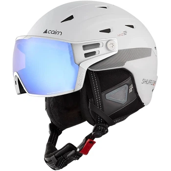 Горнолыжный шлем Cairn Shuffle Visor Evolight NXT white 54-56 0606514-01_54-56
