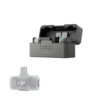 Мікрофонна система DJI Mic Mini 2S (2 TX + 1 RX + Charging Case) + DJI Mic Series Mobile Receiver