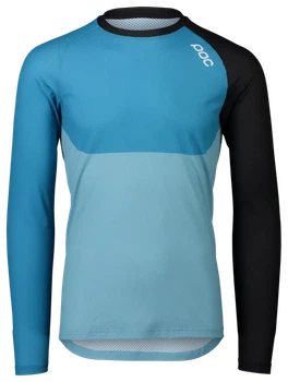 Джерсі POC MTB Pure LS Jersey, Uranium Black/Basalt Blue/Lt Basalt Blue, S (SHM_PC 528448321SML1)