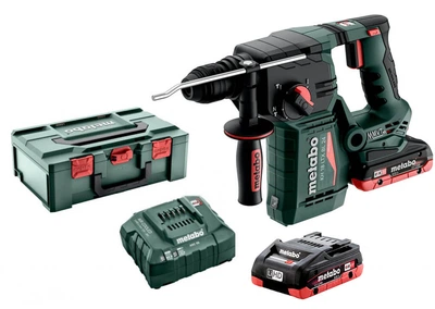 Акумуляторний перфоратор Metabo KH 18 LTX BL 24, 2x4.0Ah, з/п, в metaBOX 165 L