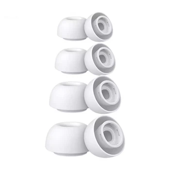 Амбушюры для AirPods Pro 3 комплект 4 пары 4 размера L/M/S/XS (Тип2), White