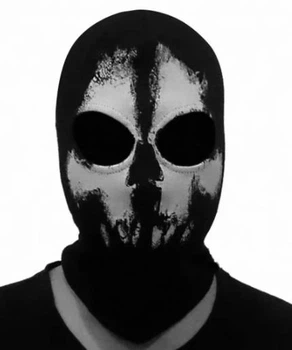 Балаклава с черепом Call of Duty Ghost (Гоуст) (575483965--11) Черный