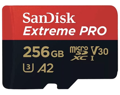 Карта пам'яті SanDisk Extreme Pro 256gb швидкісна microSD 10 клас Micro SD карта пам'яті 256 ГБ U3 для електроніки камер
