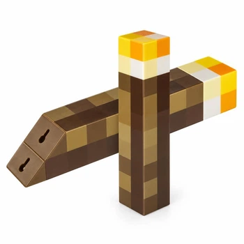 Фонарик детский ночник Майнкрафт (светильник) ФАКЕЛ в стиле Minecraft