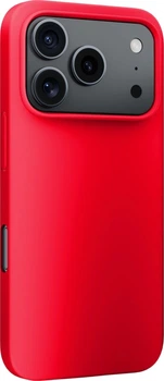 Etui na smartfon Apple iPhone 17 Pro/18 Pro 3MK Hardy Mellow Case Red (5903108746892)