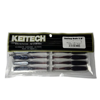 Силікон Keitech Swing Bait 2.8" EA#03 Grape (8 шт/уп),1551.14.92