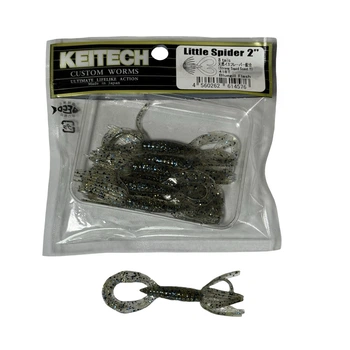 Силікон Keitech Little Spider 2" #418 Bluegill Flash (8 шт/уп),1551.09.93