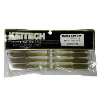 Силікон Keitech Swing Bait 2.8" #027 Watermelon Pearl (8 шт/уп),1551.14.76