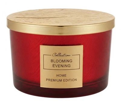 Свічка ароматизована Aromatherapy Blooming Evening червона