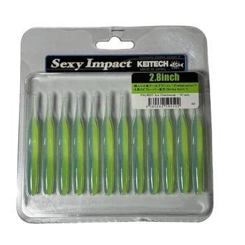 Силікон Keitech Sexy Impact 2.8" PAL#03 Ice Chartreuse (12 шт/уп),1551.11.05