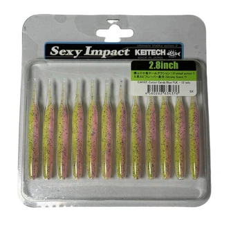 Силікон Keitech Sexy Impact 2.8" EA#16 cotton candy blue f (12 шт/уп),1551.12.11