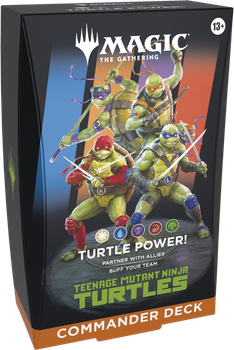 Gra karciana Wizards of the Coast Magic the Gathering: Teenage Mutant Ninja Turtles - Commander Deck - Turtle Power (195166308333)