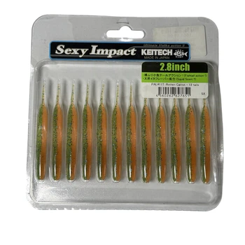 Силікон Keitech Sexy Impact 2.8" PAL#11 Rotten Carrot (12 шт/уп),1551.11.08