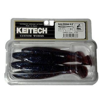 Силикон Keitech Easy Shiner 4.5" EA#03 Grape (6 шт/уп),1551.08.47