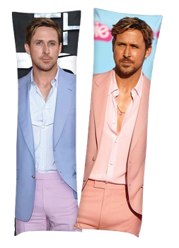 Дакімакура 150х50см Райан Гослинг Ryan Gosling Барбі Подушка з двосторонньою наволочкою
