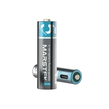 Акумуляторні батарейки Marstek 5070C AA з роз'ємом USB Type-C, 4шт