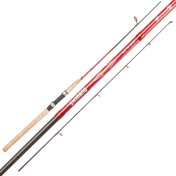Карбоновый спиннинг Shimano 2.4 м тест 3-15 г быстрого строя, для ловли окуня и судака