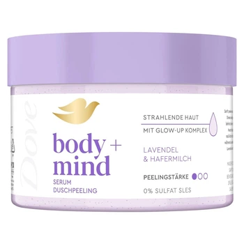 Крем-скраб для душа Dove Body + Mind, 225 мл