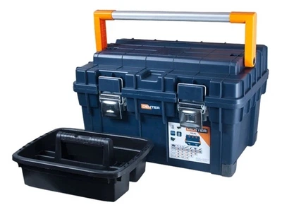 Ящик для інструментів Dexter HD Compact 59 см 23 дюйми 59×34×36 см пластик ударостійкий корпус ручка