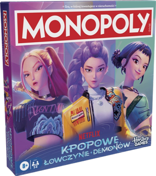 Gra planszowa Hasbro Monopoly: K-popowe łowczynie demonów (edycja polska) (5010996447135)