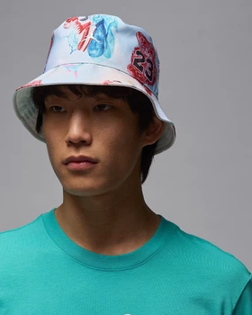 Двостороння Панама Jordan Apex Bucket Hat(HV1096-133) S Бежевий/ Мульти