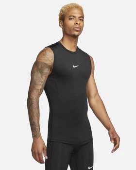 Компресійна Майка Nike Pro Men's Dri-FIT Tight Sleeveless(FB7914-010) S Чорний
