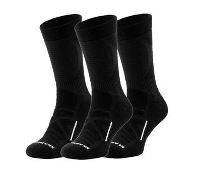 Баскетбольні Шкарпетки(3 пари) Slam.City Performance Basketball Socks 3pk(SCb1-3pk) XL Чорний