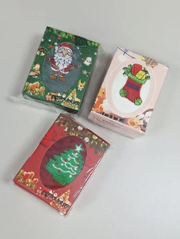 Подарочный набор салфеток из микрофибры Colorful Home 3 шт Новогодние
