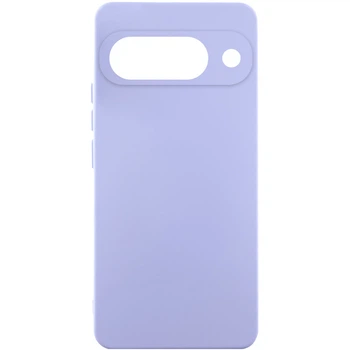 Чехол Silicone Cover Lakshmi Full Camera (AAA) для Google Pixel 9a Сиреневый / Dasheen