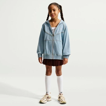 Детская джинсовая куртка Nike K Nsw Wr Denim Fz Jacket XL 164 см Синий IF2306-436