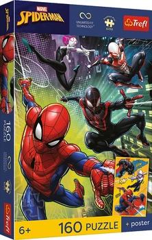 Puzzle Trefl Premium Plus Kids Disney Marvel Spiderman Spider Stuff 160 elementów (5900511154351)