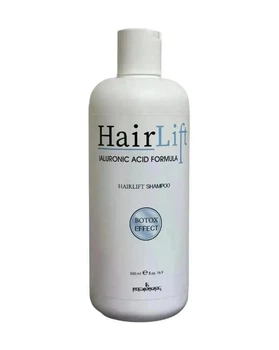 Шампунь зволожуючий поживний для об'єму волосся Kleral Hair Lift Effect з гіалуроновою кислотою та протеїнами пшениці 500 мл