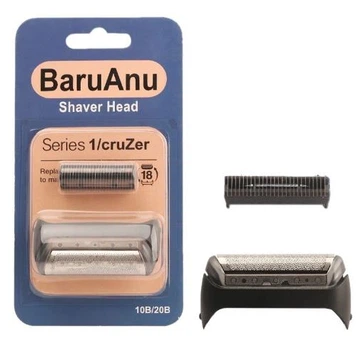 В блистере сетка и нож BaruAnu для бритвы Braun 10B Series 170 180 190 Cruzer 3/4/5 (561577449) Черный