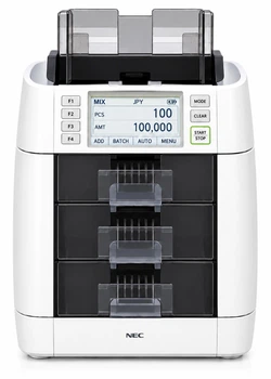 Трехкарманный Сортировщик Купюр Shinwoo SBM SB-3000 Профессиональный Счетчик Банкнот с Приемом до 200 и Reject-Карманом до 100 Купюр