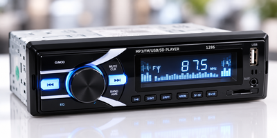 Магнитола MP3 1286 / Автомагнитола с USB, FM / Магнитола в авто+ пульт