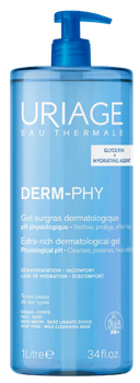 Żel pod prysznic Uriage Derm-phy Extra Rich oczyszczający 1000 ml (3661434034800)