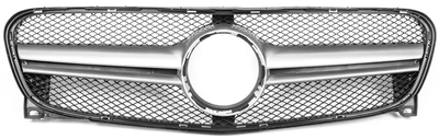 Передня решітка радіатора AMG Silver для Mercedes GLA X156 2014-2019 рр