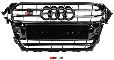 Передня решітка радіатора S-style для Audi A4 B8 2007-2015 рр.