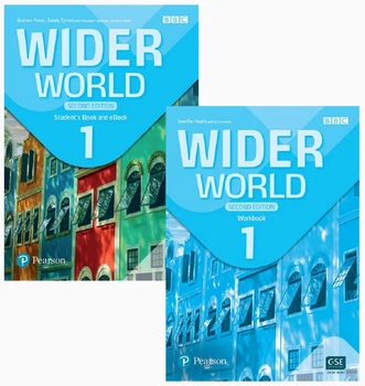 Комплект підручників Wider World 1 Second Edition 2 примірники