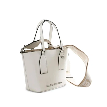 Сумка кросс-боди женская Marc Jacobs Trademarc 2.0 Small Tote Bag 'Cotton' (4F5HTT001H02-137)