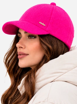 Кепка жіноча зимова VILSS Alba Angora Mls Fuchsia VL3100-F60-MLS 57-59 Рожева