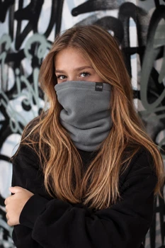 Дитячий Флісовий Баф Для Дівчинки Without Frost Gray