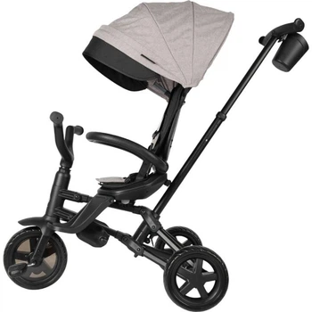 Велосипед триколісний дитячий складаний Qplay Nova Niello Grey (S700-6NovaNielloGrey)
