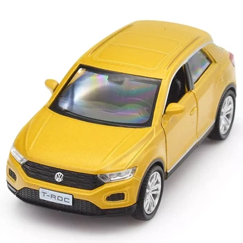 Автомодель TechnoDrive Volkswagen T-ROC 2017 золотой (250345U)