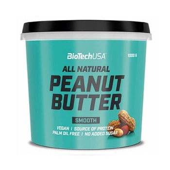 Арахісове масло BiotechUSA Peanut Butter 1кг Смак Кремовий