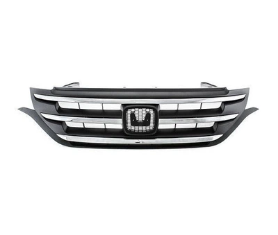 Решітка радіатора AVTM Honda CR-V 2012-2015 черн.с хром накладк. без нижньої частини без емб (183028990)